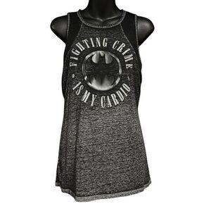 Her Universe DC Comics Batman Workout Racerback Tank Top Women’s XS